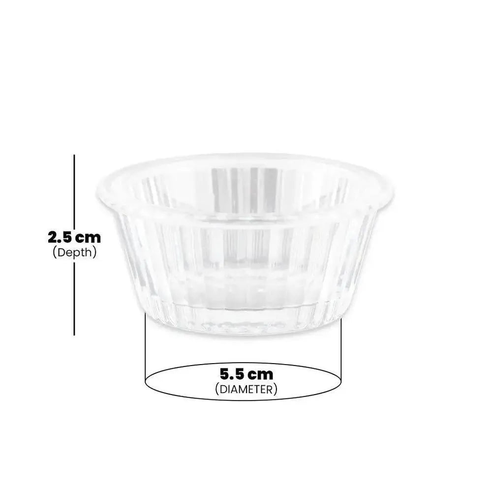 Rubber Plas Tech Clear Polycarbonate Jam Bowl 30 ml