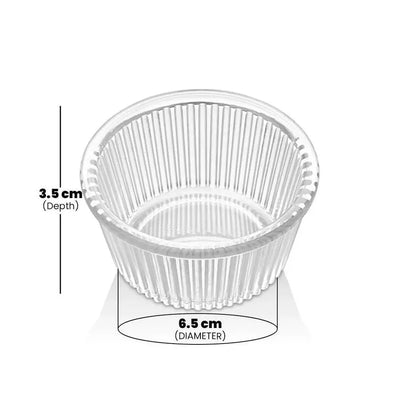 Rubber Plas Tech Clear Polycarbonate Jam Bowl 60 ml