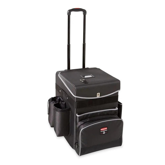 rubbermaid 1902466 nylon heavy duty hotel housekeeping executive quick cart 16 50 14 25 21 3 07 inches