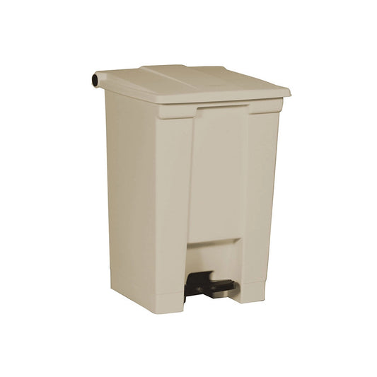 rubbermaid 45l step on legacy container beige