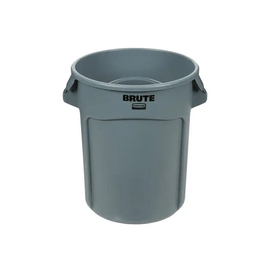 rubbermaid 76l gray brute container without lid 1 x 6