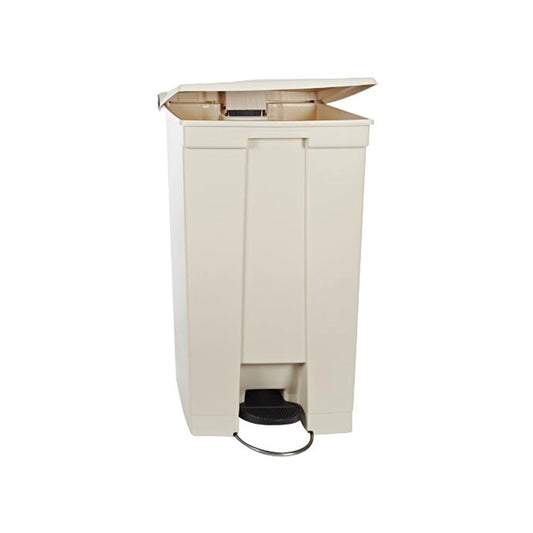 rubbermaid 87l step on legacy container beige