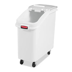 Rubbermaid FG360088WHT Plastic Ingredient Bin 96L With Lid 13-1/8*29-1/10*28 Inches