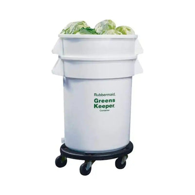 rubbermaid greenskeeper food container without lid and dolly 75 7l