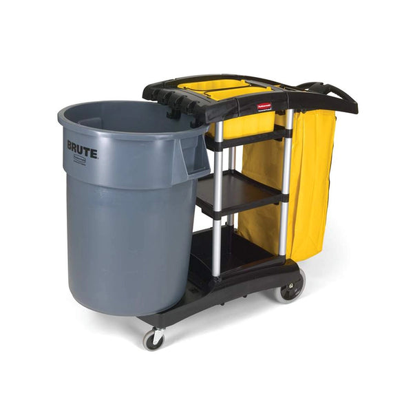 rubbermaid high capacity cart black