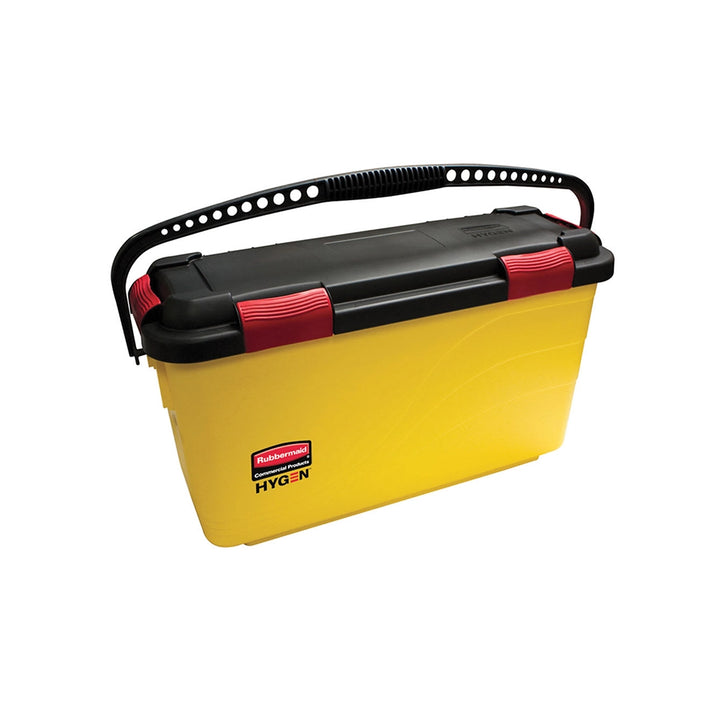 rubbermaid hygen polypropylene charging bucket yellow