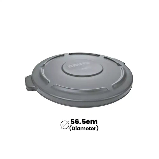 rubbermaid lid for 32l brute container gray 1 x 6