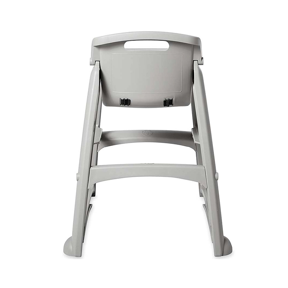 rubbermaid platinum baby high chair without wheels