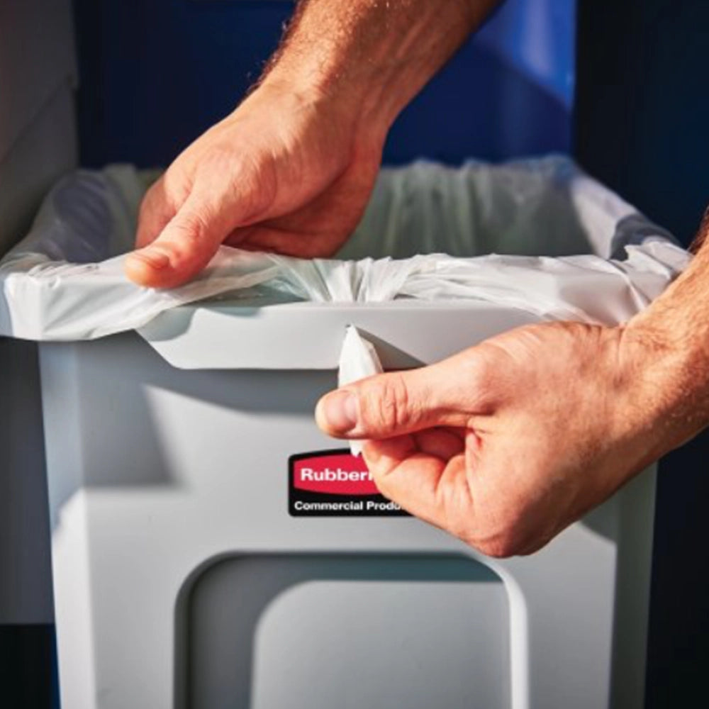 rubbermaid slim jim 3 stream recycling station kit 261l