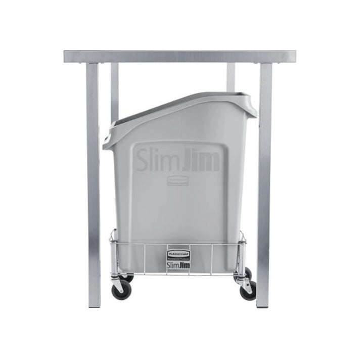 rubbermaid slim jim under counter bin 49l