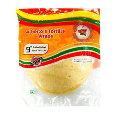 Senor Pepe's 9" Pressed Flour Tortillas, 20 x 6pcs