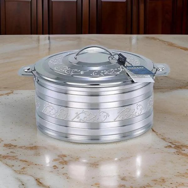 Shamma Stainless Steel Hot Pot Silver, 5000 ml