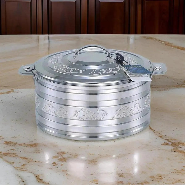 Shamma Stainless Steel Hot Pot Silver, 7500 ml