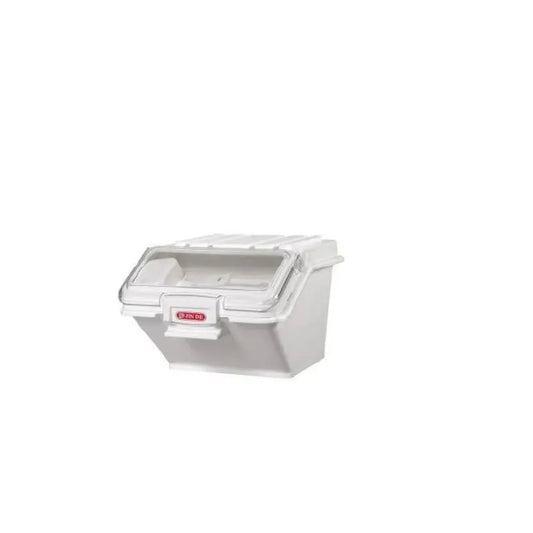 Shelf Ingredient Bin White Polypropylene 10 Liters