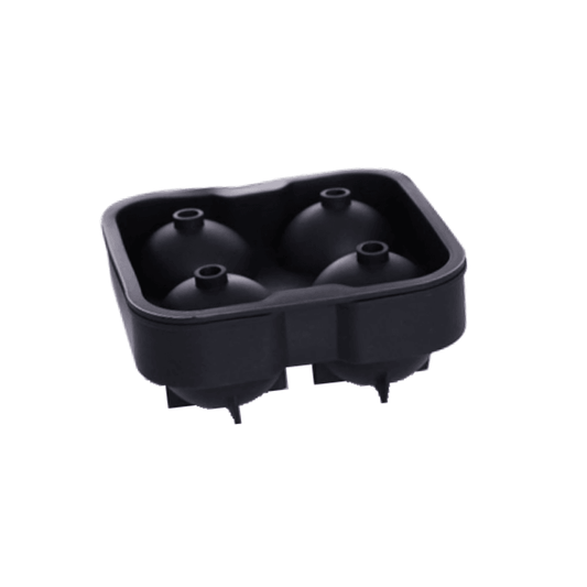 THS BAH1003 Cocktail Ice Ball Mould 4 Spheres Flexible silicone - HorecaStore