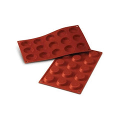 Silikomart Italy SF013 Baking Moulds 15 Mini Tarts ø 45 x H 10 mm, 20 ml