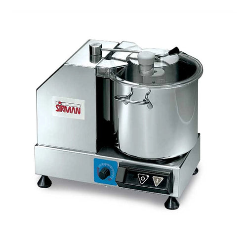 Sirman Aluminium Casting Electric 600W C-Tronic 6VT Fruit And vegetable Slicing Machine, 46 X 36 cm