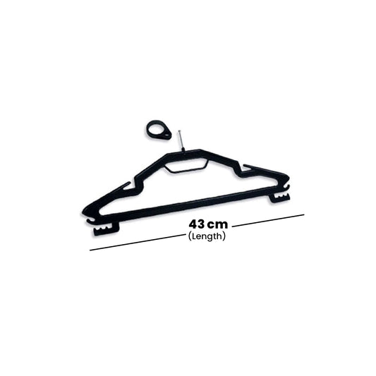 Tribeca Polycarbonate Black Hotel Type Hanger