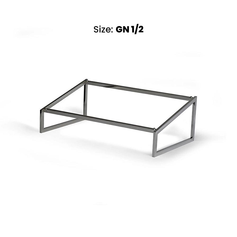 Wundermaxx Frame Stainless Steel GN 1/2 Narrow Tilted High 180mm Part Inclined - HorecaStore