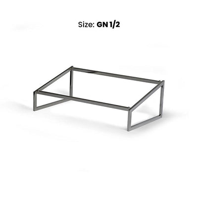 Wundermaxx Frame Stainless Steel GN 1/2 Narrow Tilted High 180mm Part Inclined - HorecaStore