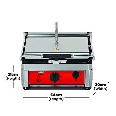 Empero Electric Contact Grill, 1950 W, 54 x 30 x 21 cm