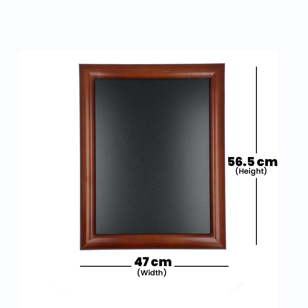 Securit Netherlands Hard Wood Chalkboard Dark Brown