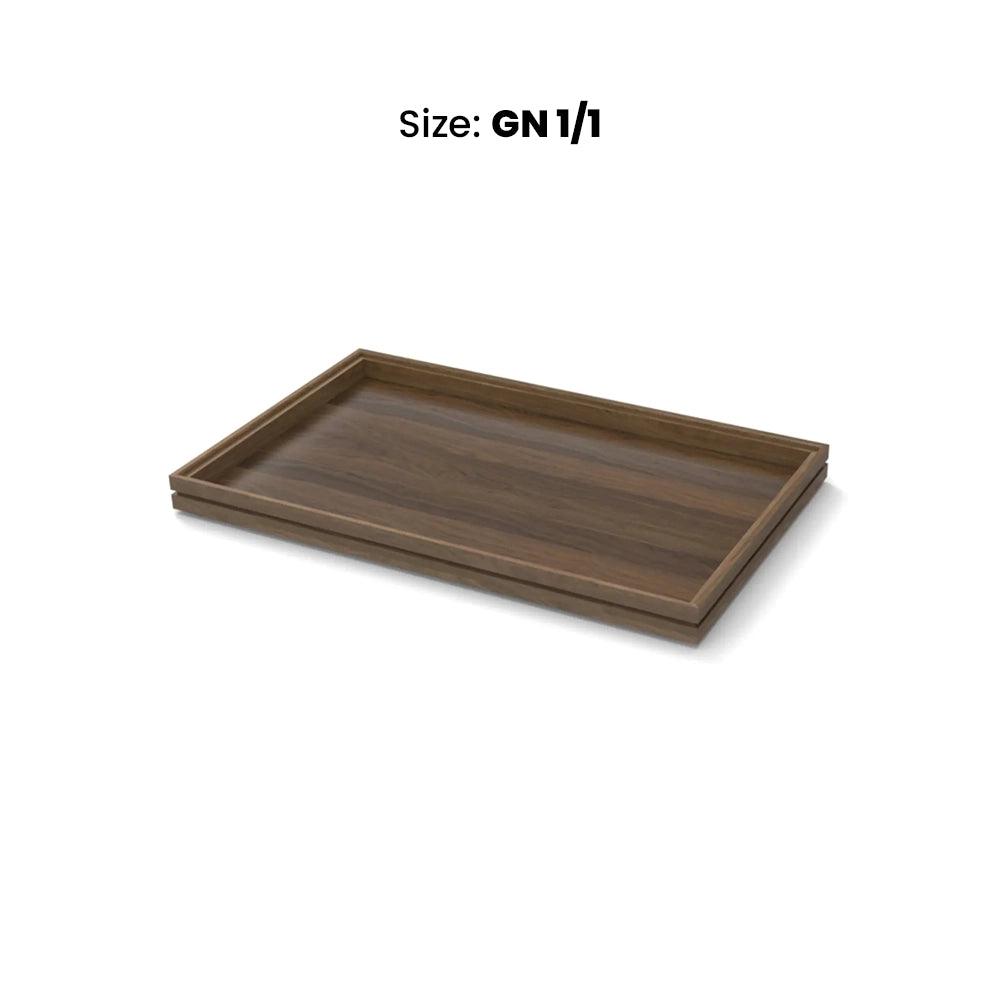 wundermaxx display tray walnut gn 1 1 h75mm