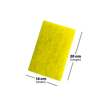 THS CJ52103 Yellow Scouring Pad