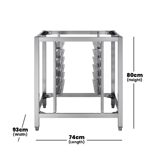 Apach Cook Line Stainless Steel Oven Stand, A9374H80S