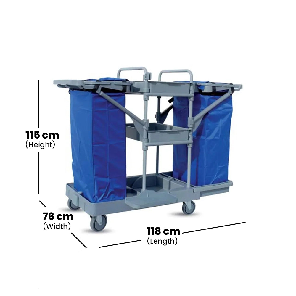 THS RSACE7L Multipurpose Service Trolley 76 x 128 x 104 cm