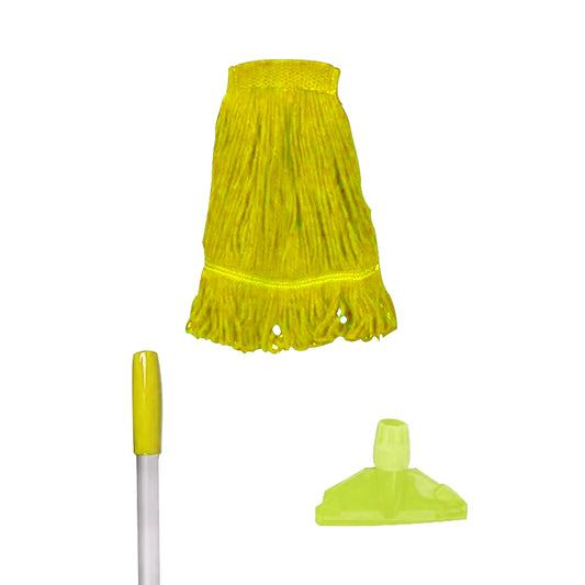 THS AF01450 Green Wet Mop Set With Aluminium Handle