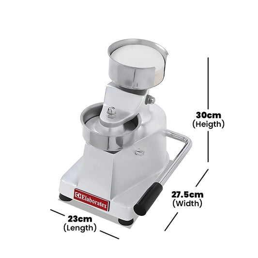 THS WF-A130 Burger Presser Machine, Ø 13 cm, 27.5 x 23 x 30 cm