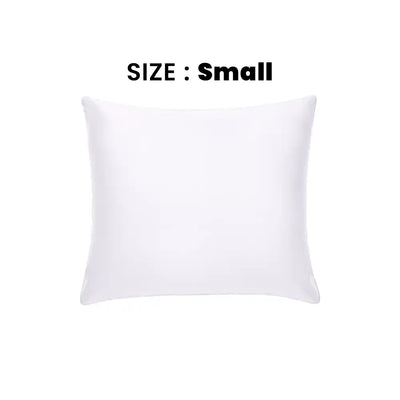 ths giza cotton small cushion cover white