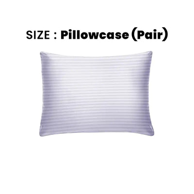 ths zen stripes cotton pillowcase pair porpoise