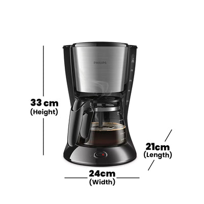 Philips HD7462 Coffee Maker, 1.2 L, 1 kW