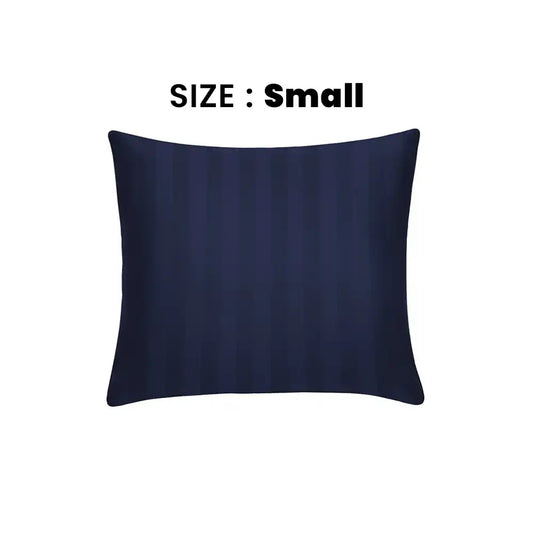 ths eternal stripes small cushion cover navy blue