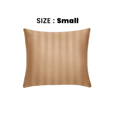 ths eternal stripes small cushion cover gold