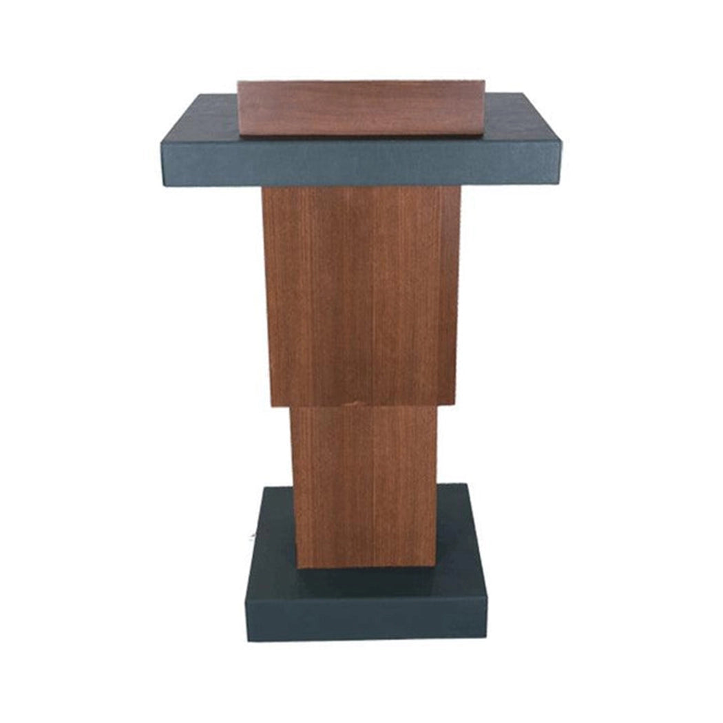 Smart Lectern L 70 x W 47 x H 90/120 cm For Smart Presentations, Powder Coating, High Pressure Lamination, Power Connectivity, Height Adjustable