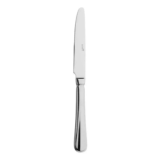 Sola Hollands Glad Table Knife Silver 18/10 Stainless Steel 9.5mm, Length 245mm - Pack Of 12