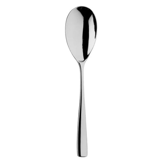 Sola Lotus Serving Spoon Silver 18/10 Stainless Steel 3.5mm, Length 220mm - Pack of 12