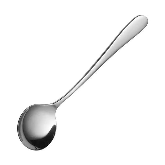 Sola Oasis Soup Spoon Silver 18/10 Stainless Steel 4mm, Length 175mm - Pack of 12