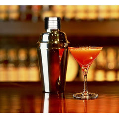 THS BAH1014 Stainless Steel 3-Pieces Martini and Cocktail Shaker, 75cl
