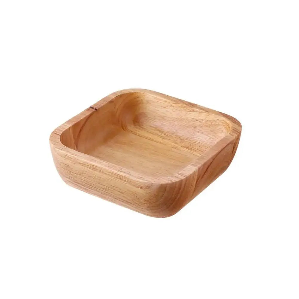 Sunnex Oak Wood Salad Bowl, 12.5 cm