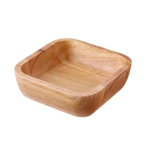 Sunnex Oak Wood Salad Bowl, 23 cm