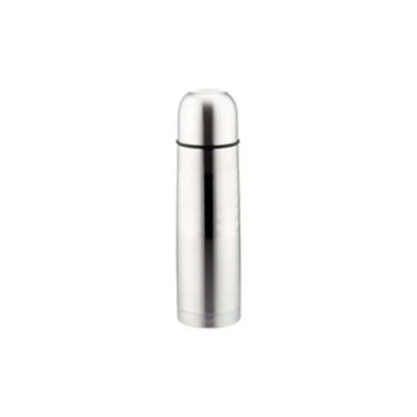 Sunnex Stainless Steel Vacuum Flask Ribbed Bullet Shape, 1 Ltr