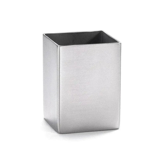 Tablecraft 1156 Stainless Steel Premium Square Sugar Packet Holder 5 x 5 x 7 cm