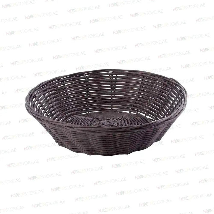 Tablecraft 1475 Polypropylene Oval Bread Basket 8.5" x 8.5" x 2.25" - HorecaStore