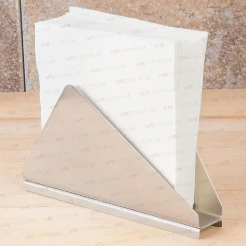 Tablecraft 222 Stainless Steel Napkin Holder, L 6.75