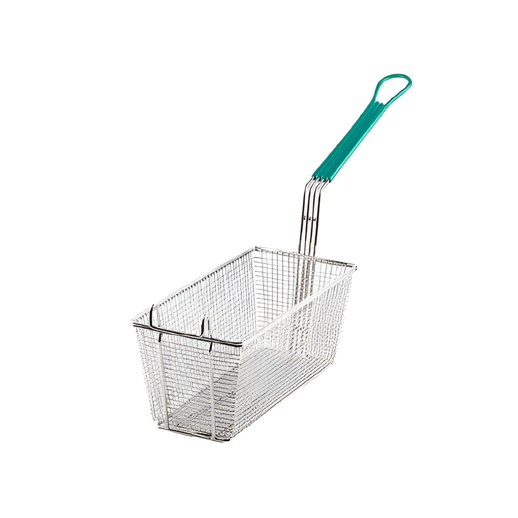 Tablecraft 42 Nickel Plated Steel Fry Basket L 34 x W 16.5 x H 15 cm