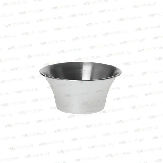 Tablecraft 5063 Stainless Steel Round Flared Sauce Cup 4oz, Silver - HorecaStore
